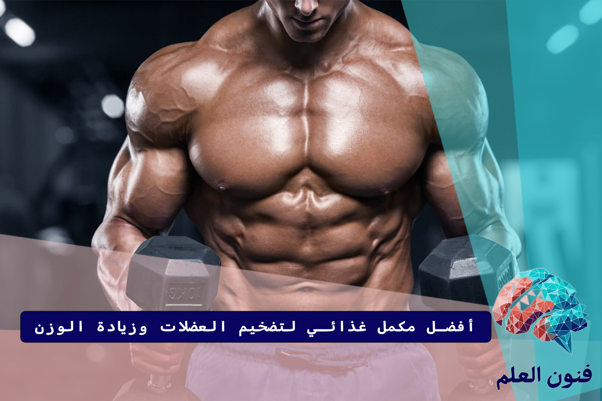 أفضل مكمل غذائي لتضخيم العضلات وزيادة الوزن